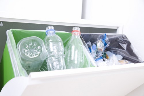 Various types of waste in Cricklewood