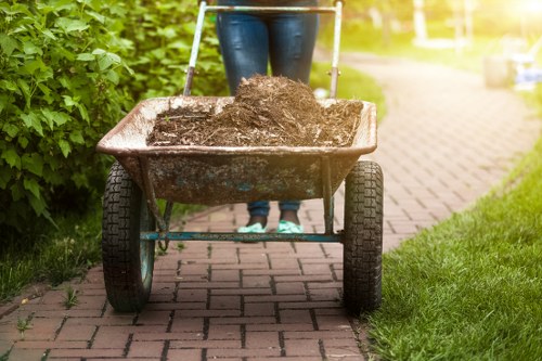 Residential waste bins and recycling containers