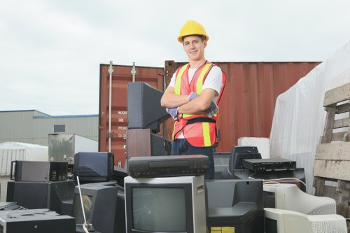 Eco-friendly garage clearance with recycling and donation